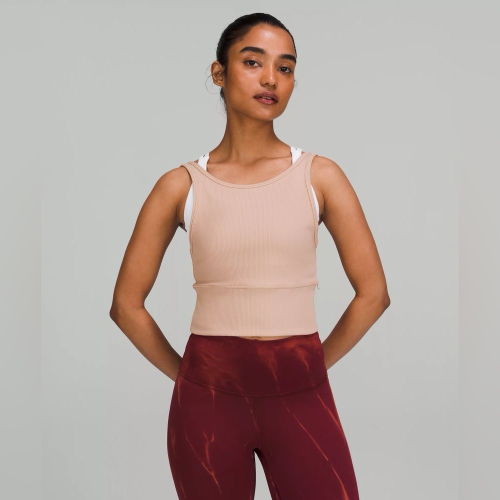 Lululemon Power Pivot Ribbed Tank Top
